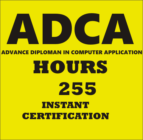 Advance Diploma in Computer Application